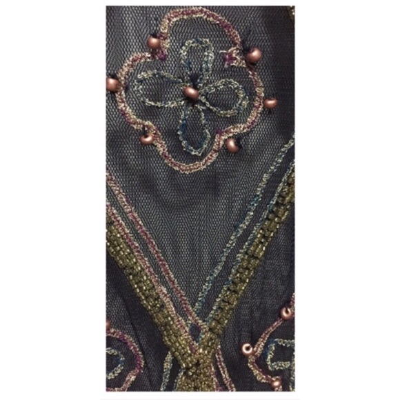 Free People Embellished Mesh Party Dress - Picture 4 of 5